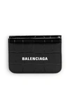 BALENCIAGA BALENCIAGA CASH EMBOSSED MINI WALLET