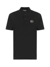 DOLCE & GABBANA DOLCE & GABBANA MONOGRAM LOGO POLO SHIRT