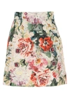 DOLCE & GABBANA DOLCE & GABBANA FLORAL PRINT MINI SKIRT