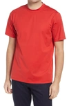 Bugatchi Ooohcotton® Crewneck T-shirt In Ruby