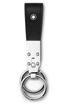 Montblanc Sartorial Keychain Black Color Art 114627 In Black