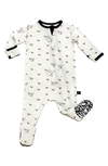 Peregrinewear Babies' Fitted One-piece Pajamas In White