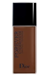 Dior Skin Forever Undercover 24-hour Full Coverage Liquid Foundation In 080 Ebony