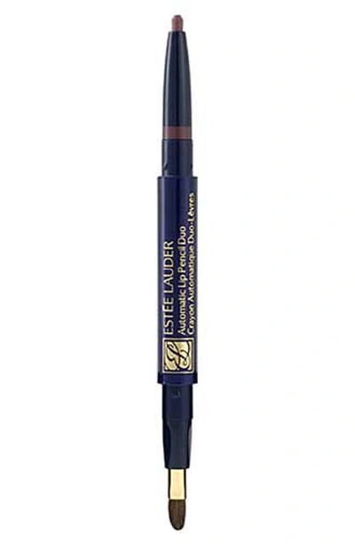 Estée Lauder Automatic Lip Pencil Duo In Fig