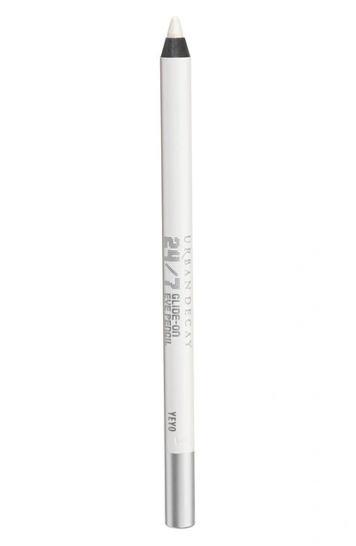 Urban Decay 24/7 Glide-on Waterproof Eyeliner Pencil Yeyo 0.04 oz/ 1.2 G In Yeyo (metallic White)