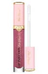 Too Faced Lip Injection Power Plumping Hydrating Lip Gloss Paid Off 0.22 oz/ 6.5 ml In Paid Off