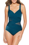 Miraclesuitr Network Madero One-piece Swimsuit In Nova