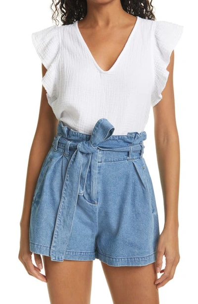 Rails Miley Cotton Top-bright White