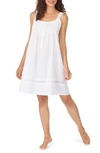 Eileen West Cotton Chemise In White