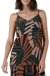 MOLLY BRACKEN FROND PRINT CAMISOLE,N177E21