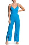 Dress The Population Stevie Jumpsuit In China Blue