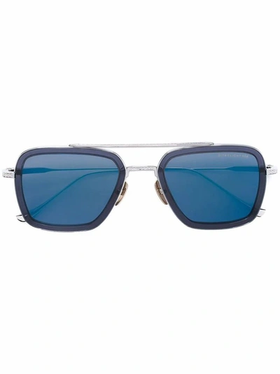 Dita Men's  Blue Metal Sunglasses