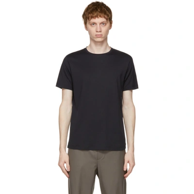 Loro Piana Slim-fit Silk And Cotton-blend Jersey T-shirt In Blue