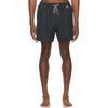 Loro Piana Navy Bay Soft Albatros Swim Shorts In Blue