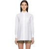 Loro Piana White Aloe Linen Fabienne Shirt In 1005 Optical Whit