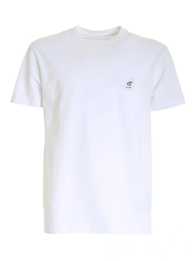 Hogan Short-sleeved T-shirt With Logo In White
