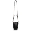 GIVENCHY BLACK VERTICAL MINI ANTIGONA CROSSBODY POUCH