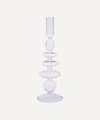 AEYRE HOME GORDO GLASS CANDLESTICK HOLDER,000728344