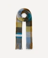 ACNE STUDIOS LARGE CHECK MOHAIR-BLEND SCARF,000722820