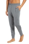 Nike Men's Dri-fit Yoga Core Pants In Smoke Grey/ Iron Grey/ Black
