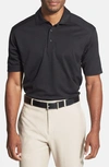 Cutter & Buck Genre Drytec Moisture Wicking Polo In Black