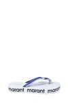 Isabel Marant 30mm Tae Flip Flop Sandals In Blue