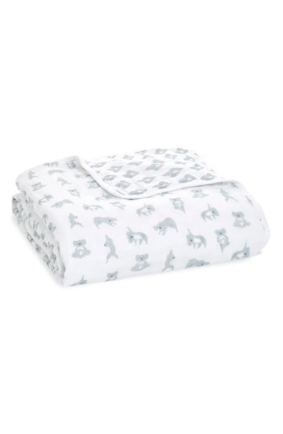 Aden + Anais Infant Cotton Muslin Dream Blanket In White