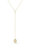 Sphera Milano Gold Vermeil Snake Cz Y Necklace In Gold
