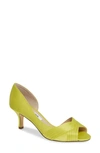 Lemon Lime Satin