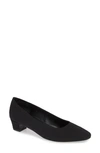 Vaneli 'astyr' Almond Toe Pump In Black Fabric