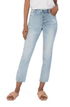 KUT FROM THE KLOTH REESE HIGH WAIST ANKLE STRAIGHT LEG JEANS,KP0599MB4