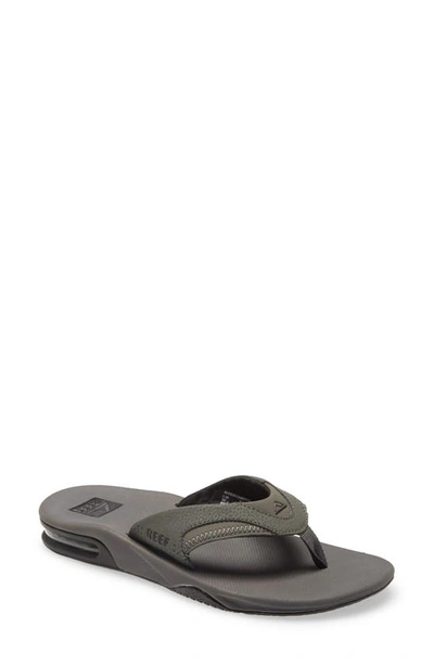 Reef Fanning Low Flip Flop In Grey Light