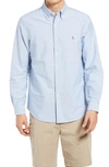 Polo Ralph Lauren Classic Oxford Button-down Sport Shirt In Blue