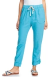 Roxy Juniors' On The Seashore Pull-on Utility Pants In Adriatic Blue