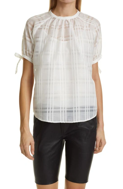 Birgitte Herskind Gabriella Organza Blouse In White