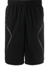 A-cold-wall* A Cold Wall Shorts With Heat-sealed Bands In Black