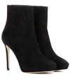JIMMY CHOO HARVEY 100 SUEDE ANKLE BOOTS,P00196341
