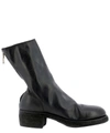GUIDI BACK ZIP ANKLE BOOTS