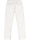 BURBERRY BURBERRY JEANS WHITE
