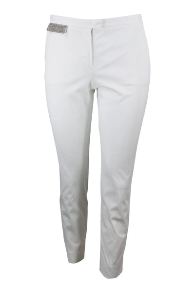 Fabiana Filippi Women's White Cotton Pants