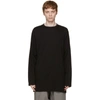 A-COLD-WALL* BLACK REVERSED SEAM LONG SLEEVE T-SHIRT