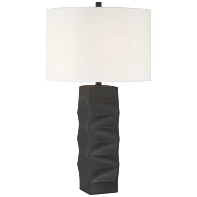 360 Lighting Aidan 31" High Modern Black Ceramic Table Lamp