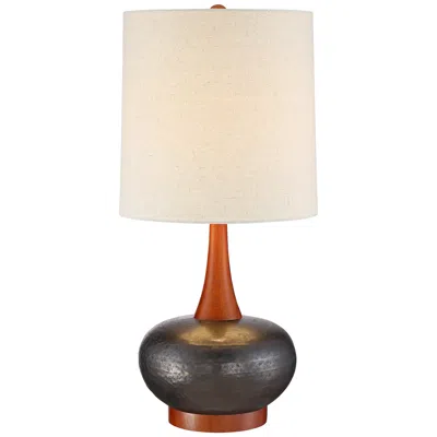 360 Lighting Andi 24 1/2" Mid-century Ceramic Lamp With Usb Dimmer