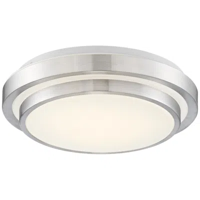 360 Lighting Averson 13 1/2" Wide Double-tier Led Modern Ceiling Light