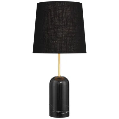 360 Lighting Daleti 25" High Black Marble Table Lamp With Dimmer
