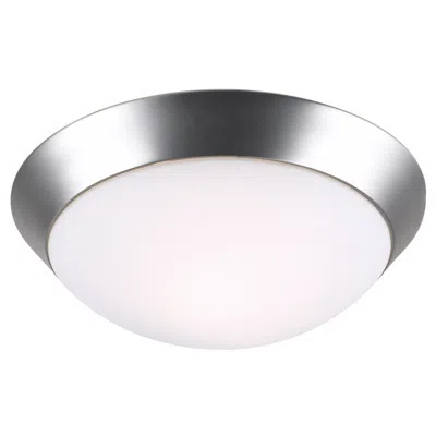 360 Lighting Davis 11" Wide Brushed Nickel Ceiling Light Fixture