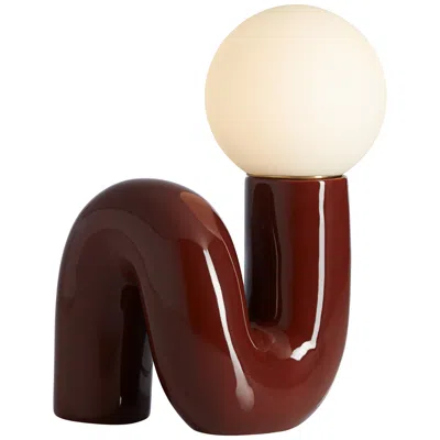 360 Lighting Fondant 11 3/4" High Chocolate Brown Accent Lamp