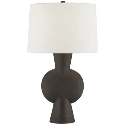 360 Lighting Louise 26 1/2" Modern Matte Brown Gourd Table Lamp