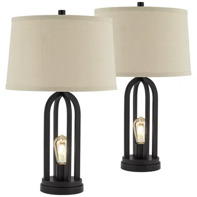 360 Lighting Marcel 24 1/4" Led Night Light Usb Table Lamps Set Of 2