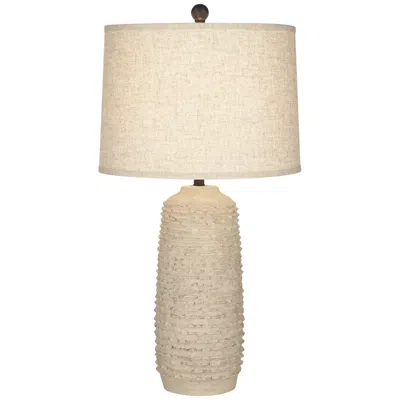 360 Lighting Mora 31" Rustic Coastal Tall Jar Table Lamp